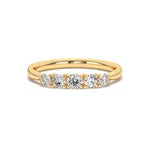 Load image into Gallery viewer, Julia Classic Five-stone Diamond Ring