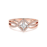 Load image into Gallery viewer, Alizée - Princess Halo with Split Shank