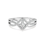 Load image into Gallery viewer, Alizée - Princess Halo with Split Shank