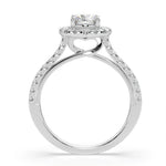 Load image into Gallery viewer, Vivienne-Classic double halo solitaire