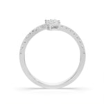 Load image into Gallery viewer, Hélène - Elegant twin-square diamond ring