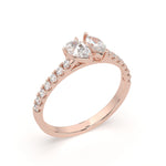 Load image into Gallery viewer, Gabrielle - Pear and marquise duet