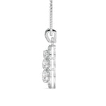 Load image into Gallery viewer, Cosette - Triple Diamond Halo Pendant