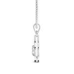 Load image into Gallery viewer, Manon - Modern Triangular Pendant with Diamonds