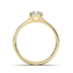 Load image into Gallery viewer, Aurélie - Emerald Solitaire with Tapered Band