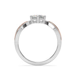 Load image into Gallery viewer, Valérie - Elegant two-tone solitaire