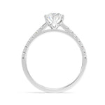 Load image into Gallery viewer, Bérénice - Oval diamond pavé ring