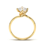 Load image into Gallery viewer, Sabine - Modern solitaire with twisted band