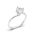 Load image into Gallery viewer, Sabine - Modern solitaire with twisted band