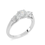 Load image into Gallery viewer, Ella - Pear Trilogy Ring