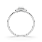 Load image into Gallery viewer, Christiane - Emerald-cut baguette trilogy