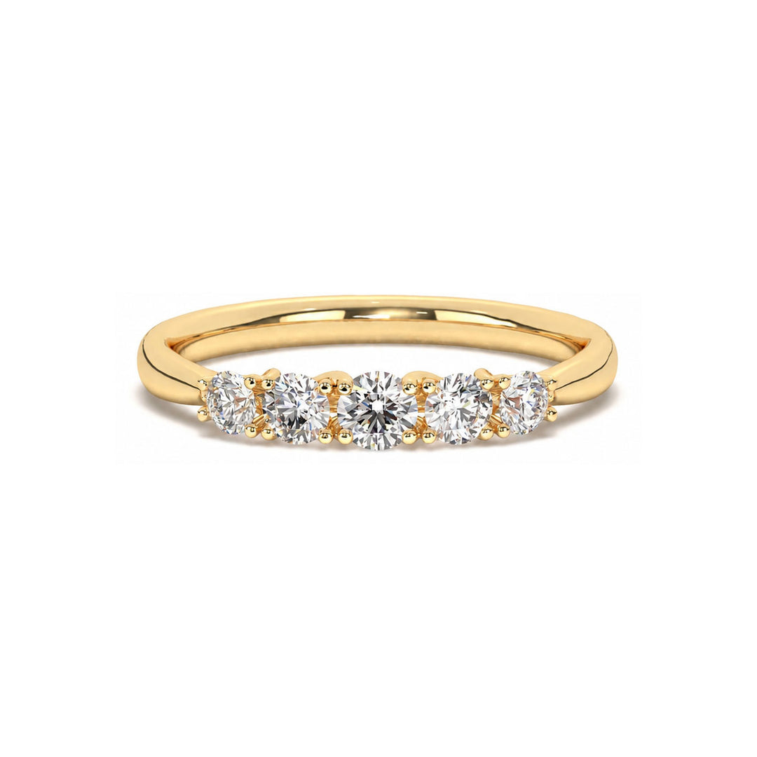 Julia  Classic Five-stone Diamond Ring
