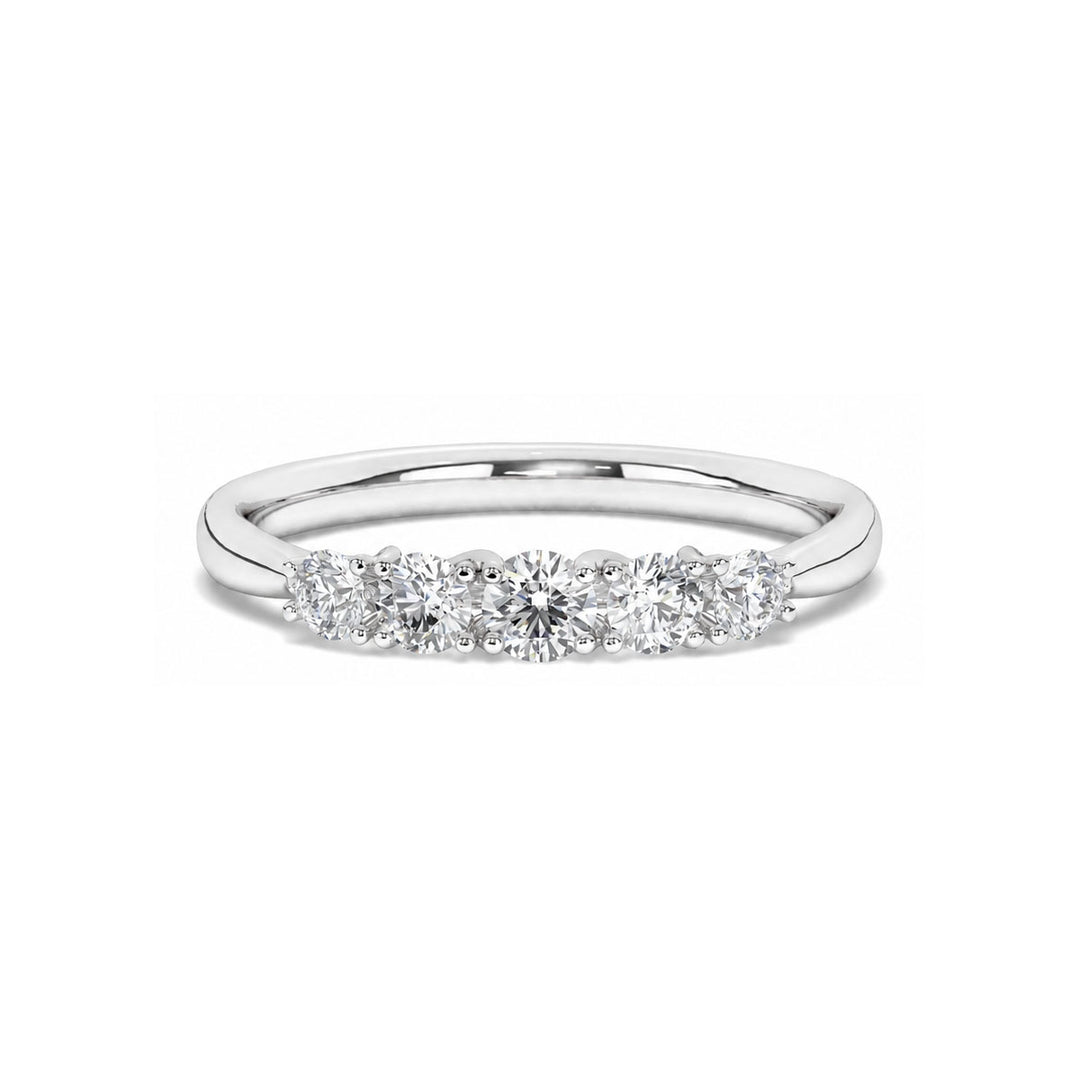 Julia  Classic Five-stone Diamond Ring