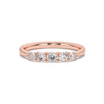 Load image into Gallery viewer, Julia  Classic Five-stone Diamond Ring
