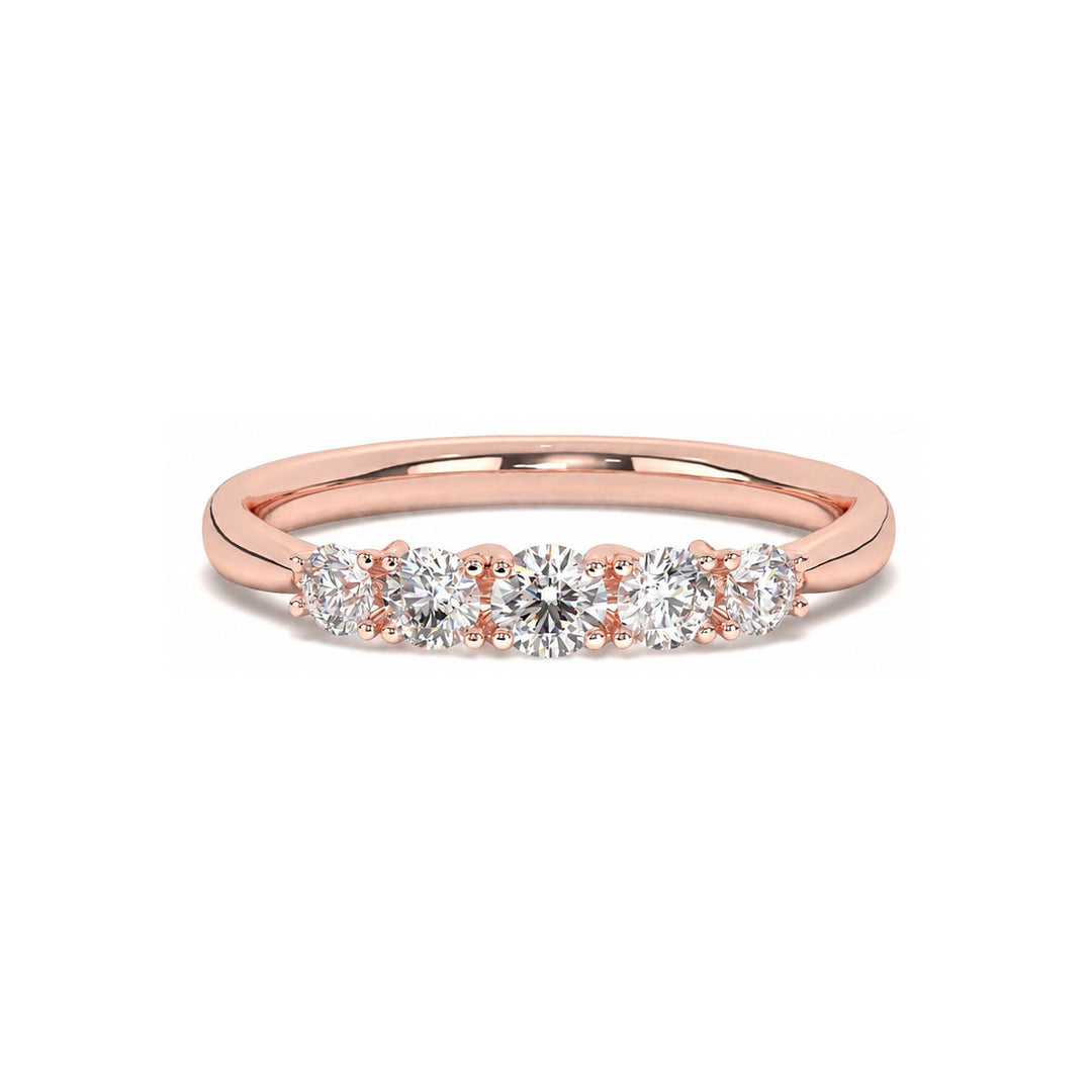 Julia  Classic Five-stone Diamond Ring