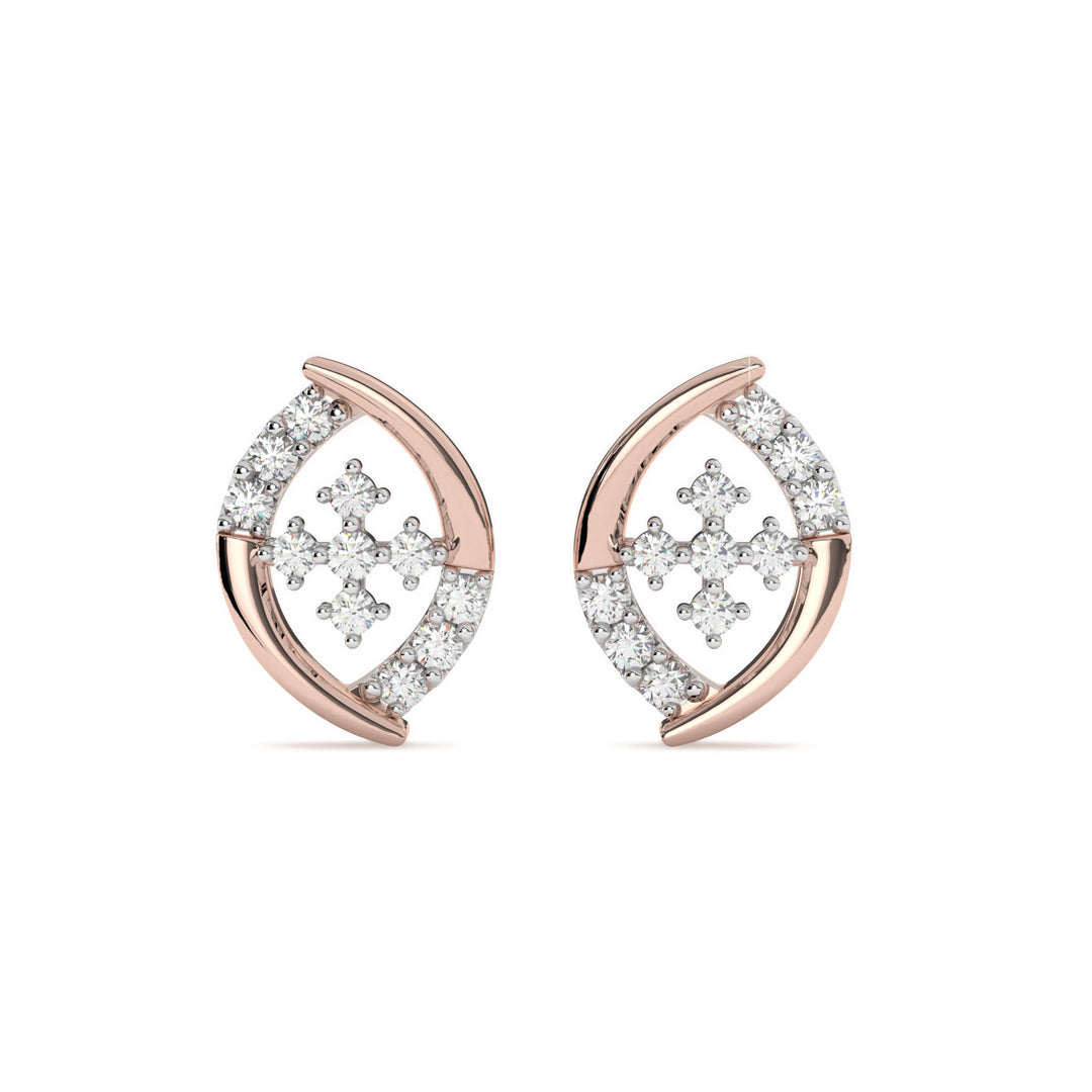 Inès - Celestial Diamond Stud Earrings