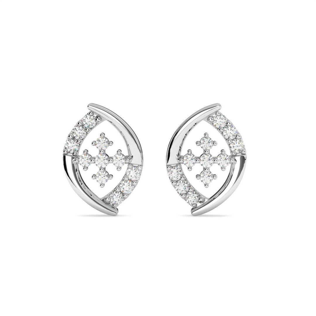 Inès - Celestial Diamond Stud Earrings