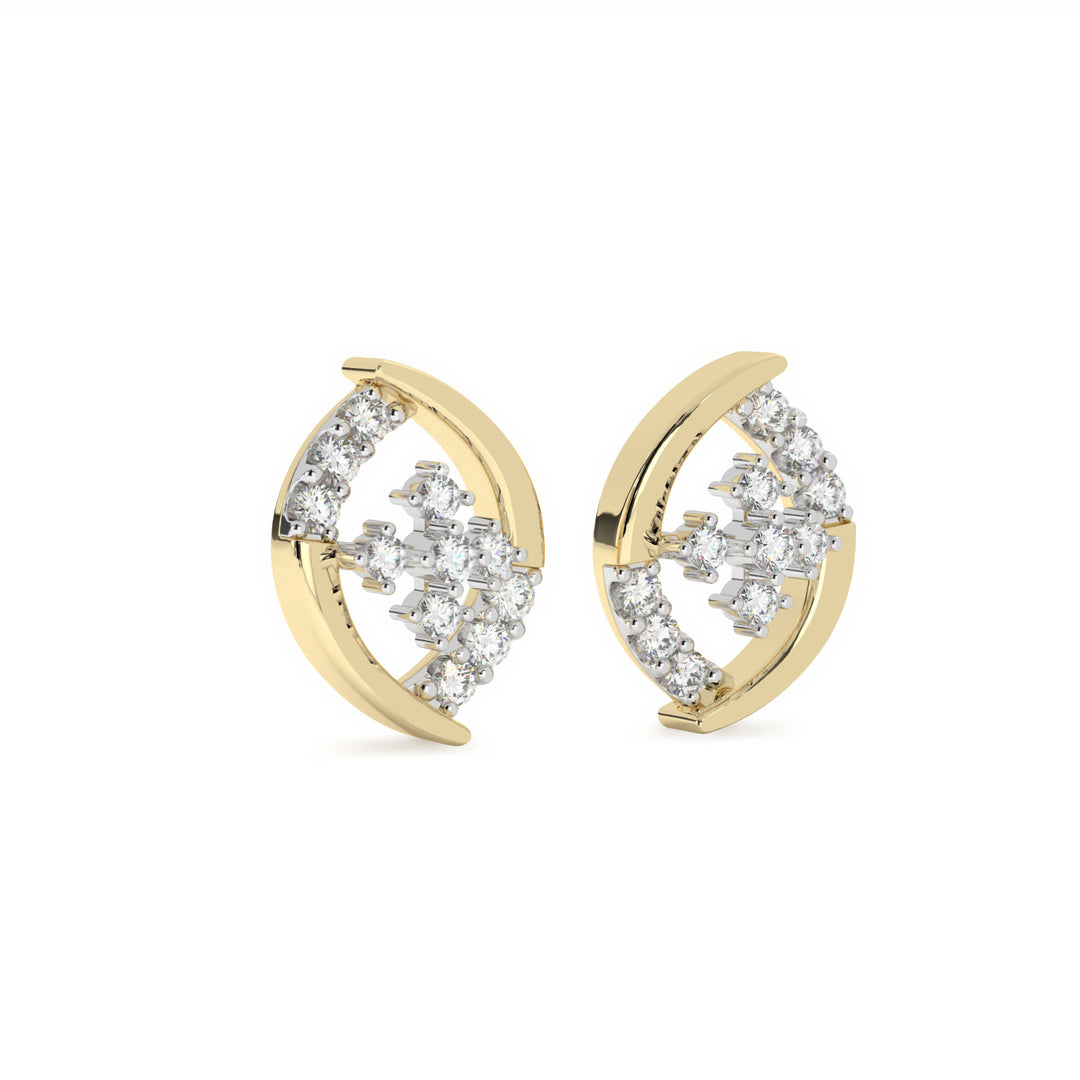 InÃ¨s  Celestial Diamond Stud Earrings