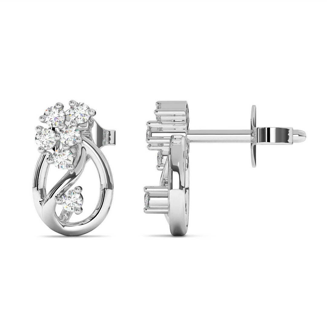HaydÃ©e  Elegant Diamond Studded Earrings