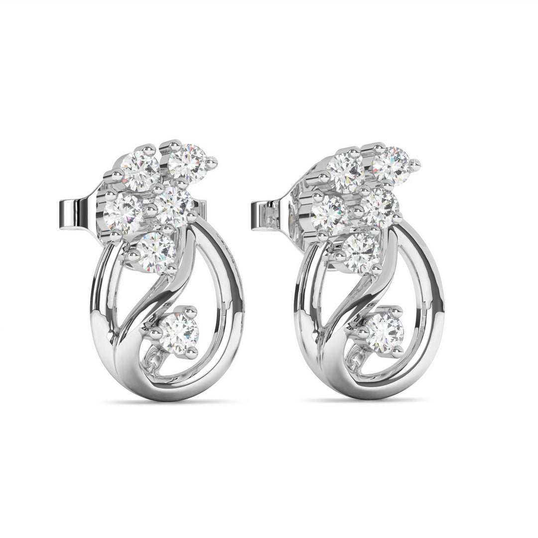 HaydÃ©e  Elegant Diamond Studded Earrings