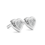 Load image into Gallery viewer, Capucine - Heart Shaped Diamond Studs