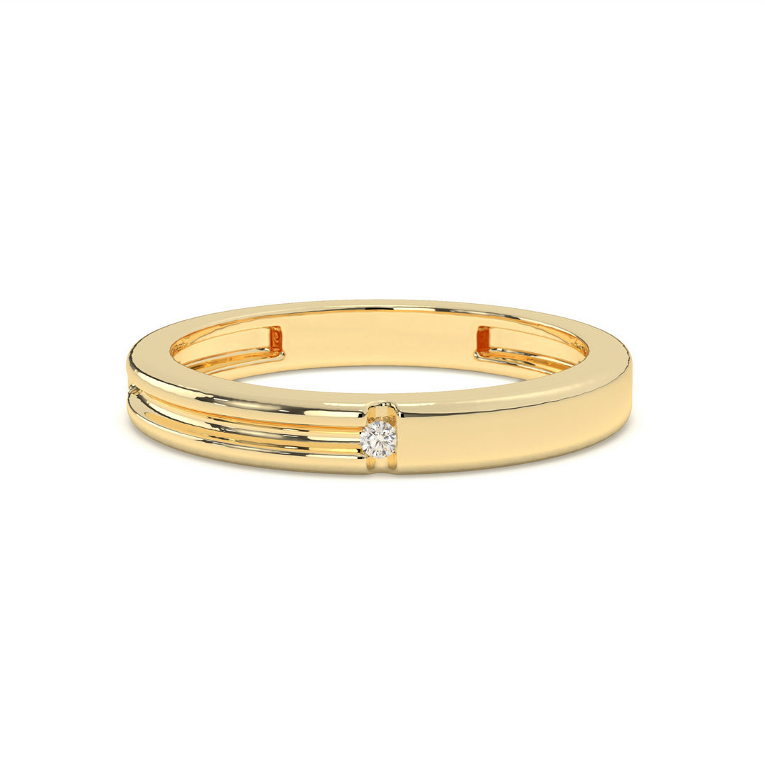 Sophia  Single Diamond Band