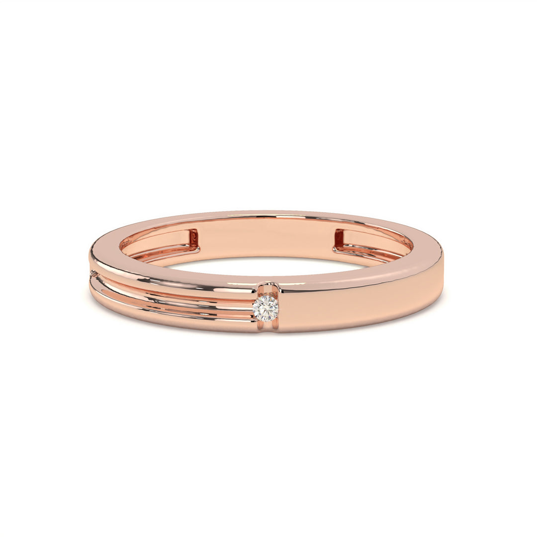Sophia  Single Diamond Band