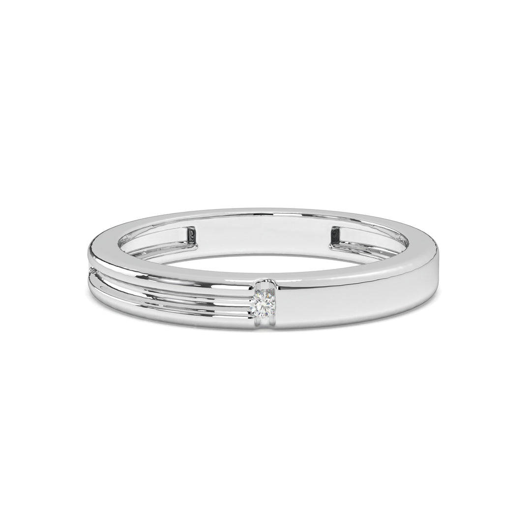 Sophia  Single Diamond Band