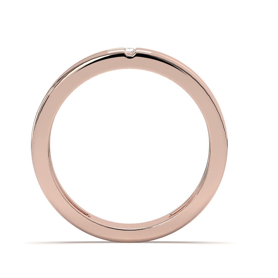 Sophia  Single Diamond Band