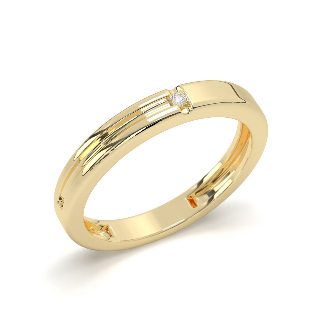 Sophia  Single Diamond Band