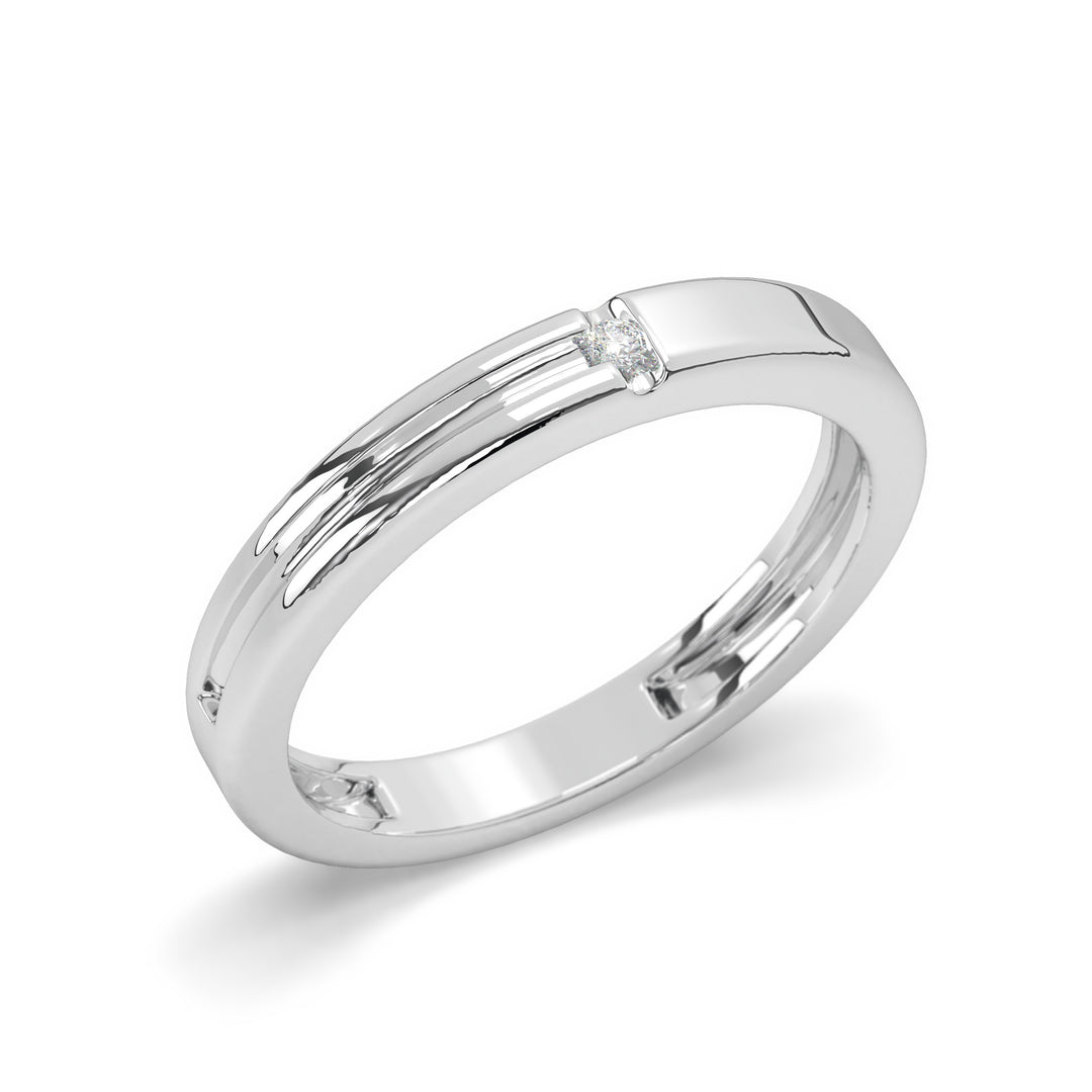 Sophia  Single Diamond Band