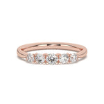 Load image into Gallery viewer, Julia - Classic five-stone diamond ring