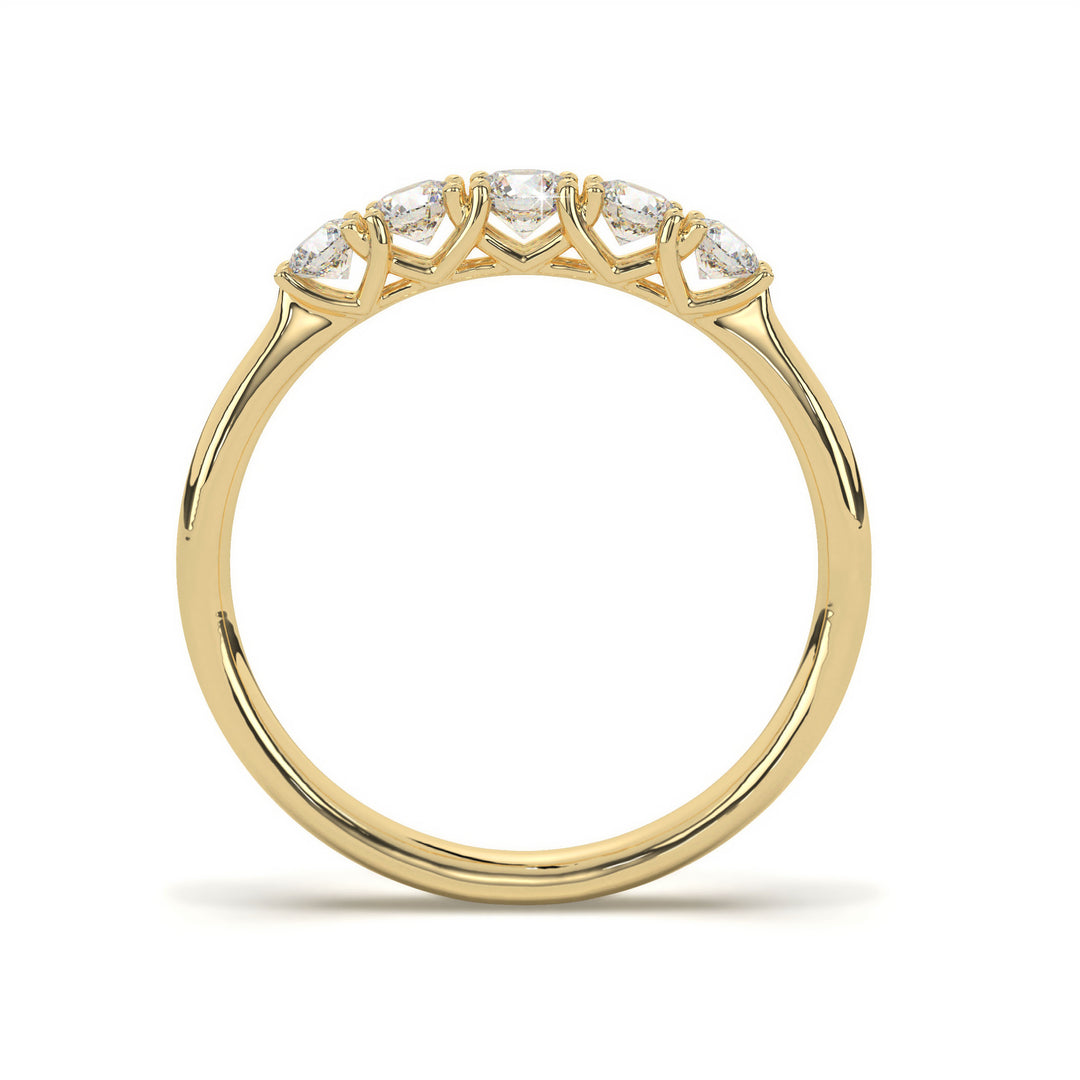 Julia - Classic five-stone diamond ring