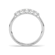Julia  Classic Five-stone Diamond Ring