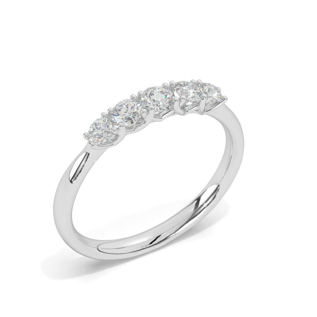 Julia - Classic five-stone diamond ring