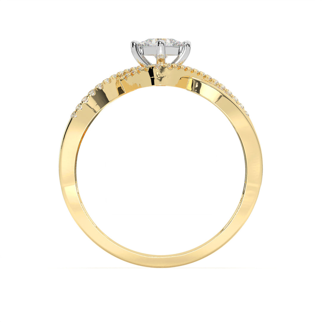 Alizée - Princess Halo with Split Shank