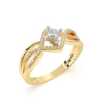 Load image into Gallery viewer, Alizée - Princess Halo with Split Shank