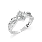 Load image into Gallery viewer, Alizée - Princess Halo with Split Shank