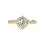 Load image into Gallery viewer, Greta - Dazzling halo masterpiece