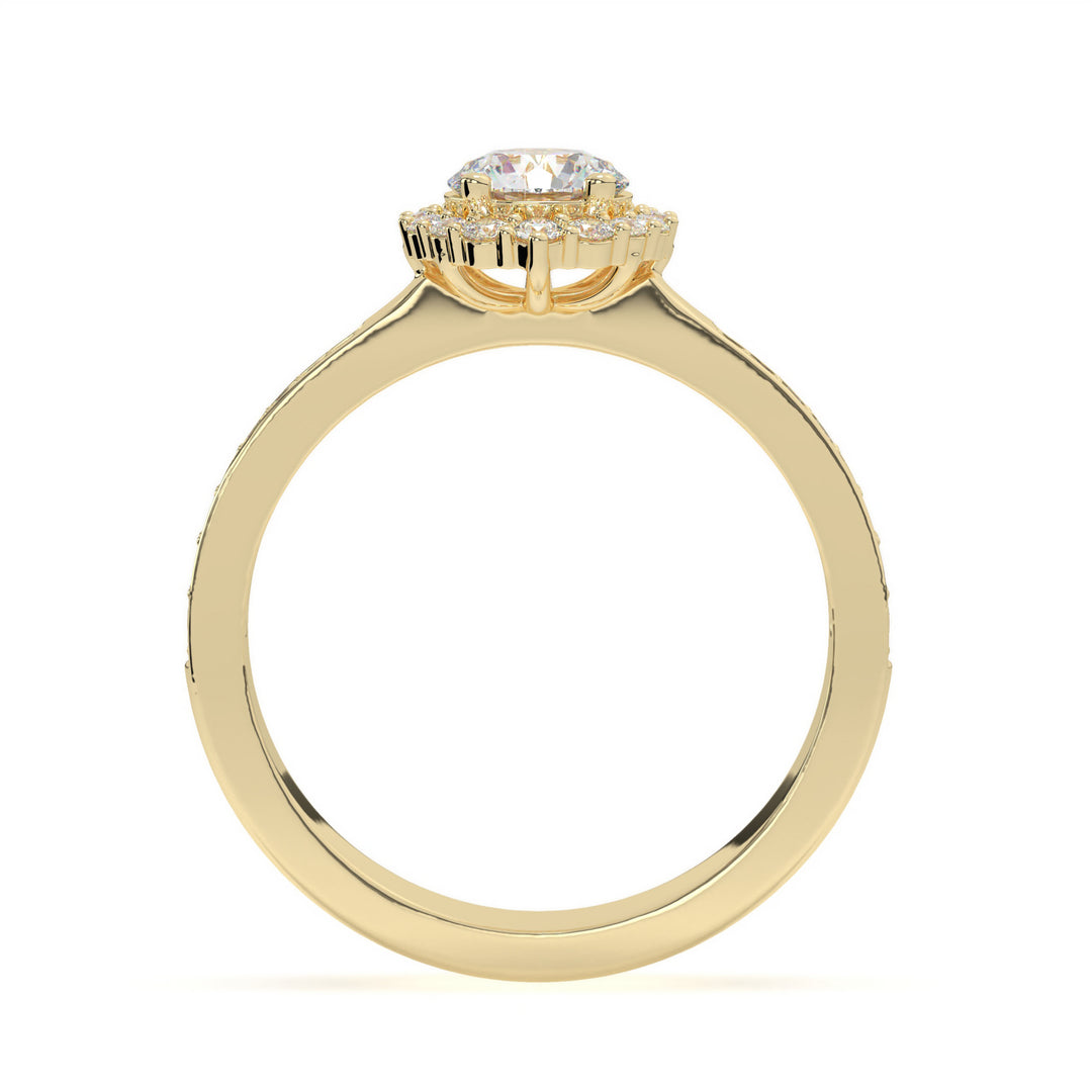 Greta - Dazzling halo masterpiece