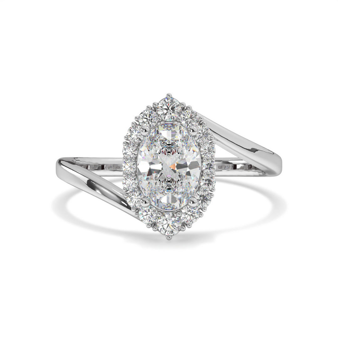 Giorgia  Radiant Oval Halo