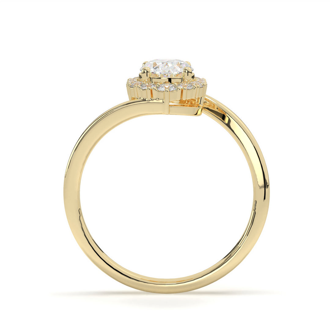 Giorgia  Radiant Oval Halo