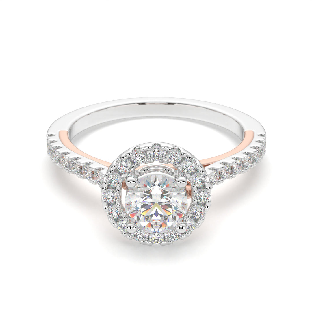 Vivienne-Classic double halo solitaire