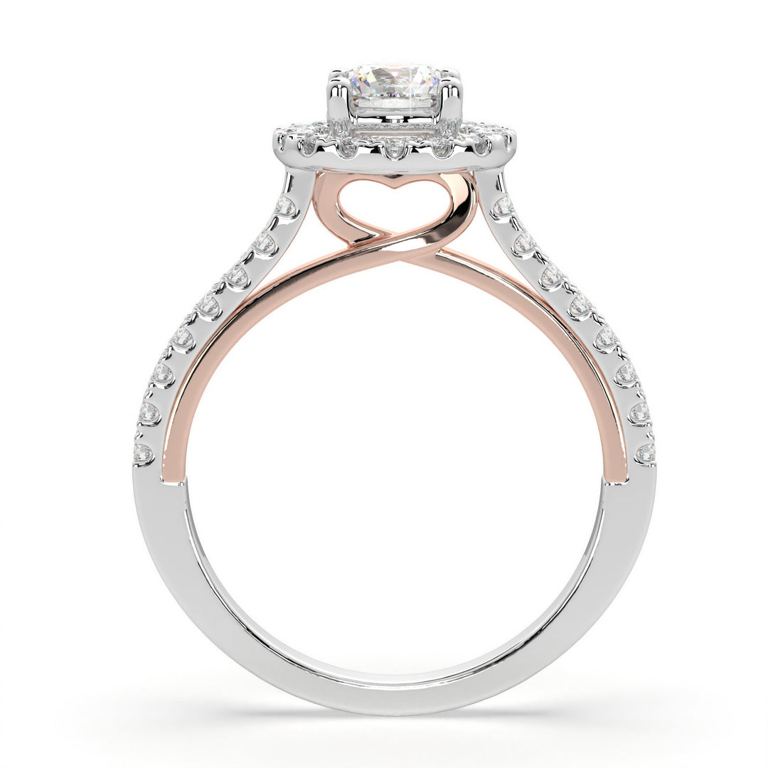 Vivienne-Classic double halo solitaire