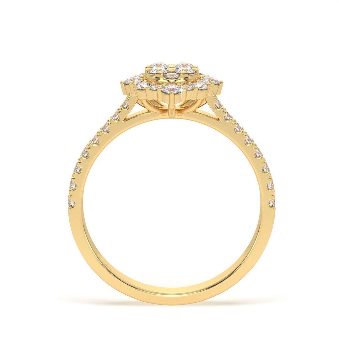 Paola  Luxury PavÃ© Diamond Ring