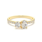 Load image into Gallery viewer, Renée - Golden embrace, infinite promise