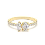 Load image into Gallery viewer, Lisette - Luxurious dual-stone ring