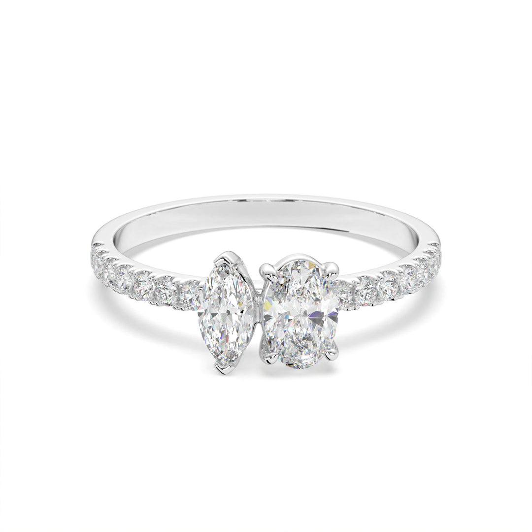 Lisette - Luxurious Dual-stone Ring