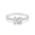 Load image into Gallery viewer, Lisette - Luxurious dual-stone ring