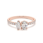 Load image into Gallery viewer, Lisette - Luxurious dual-stone ring